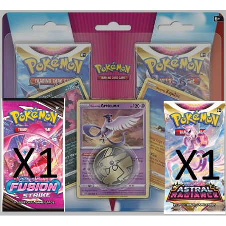 Blister Premium Galarian Birds - Inglés - Cartas Pokemon Originales Tcg